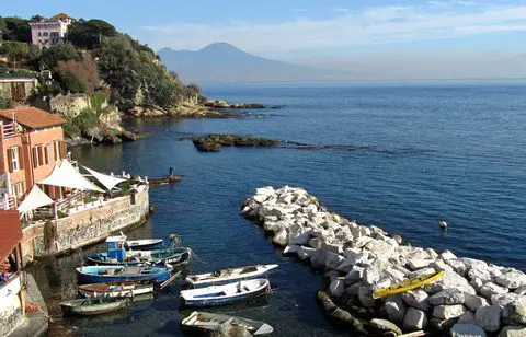 Panorama Marechiaro in Naples