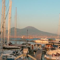Take a walk along the seafront of Naples and enjoy the panoramas